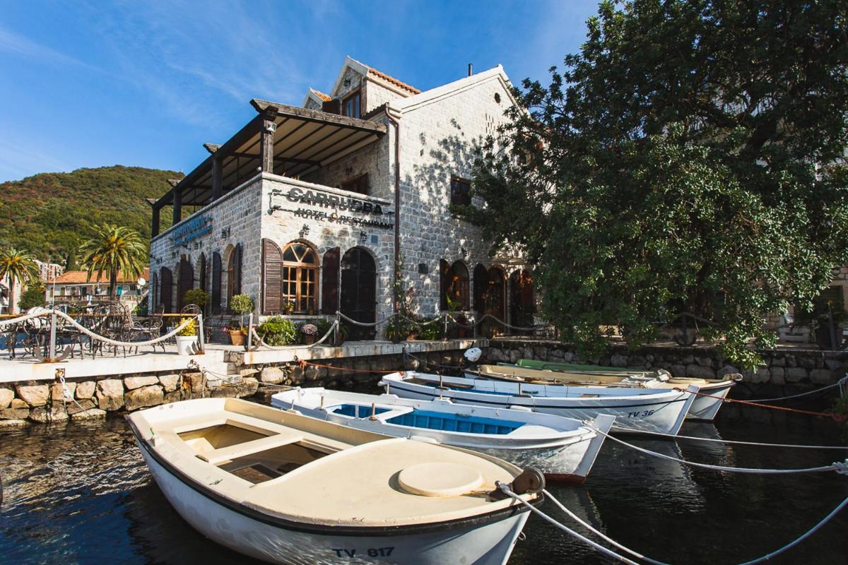 Hotel Carrubba Donja Lastva Exterior foto