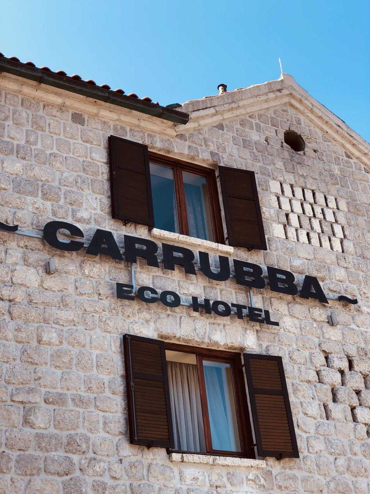 Hotel Carrubba Donja Lastva Exterior foto