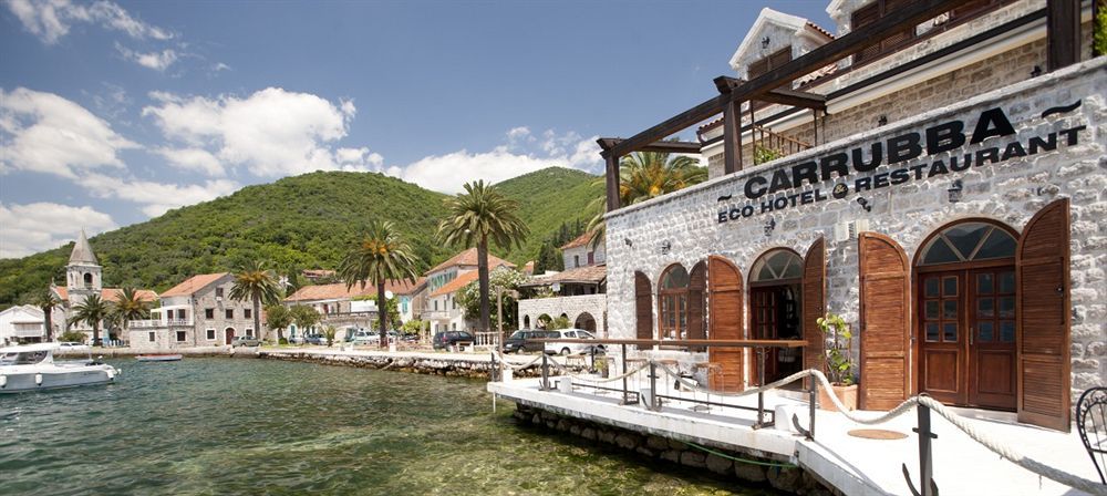 Hotel Carrubba Donja Lastva Exterior foto